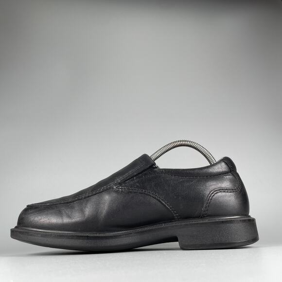 SAS Diplomat Men\'s Size 7 W Black Leather Slip On Comfort Shoe Casual Loafer GUC main image 6